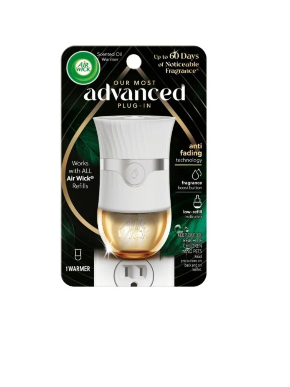 2 Pack Air Wick Advanced Plug-In Scented Oil Warmer
